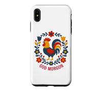 Art Folklorique scandinave Coq Dieu Morgon Coque pour iPhone XS Max