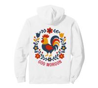 Art Folklorique scandinave Coq Dieu Morgon Sweat à Capuche