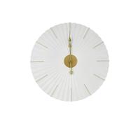 Art For The Home Horloge Murale Origami 60 x 60cm Blanc, Or