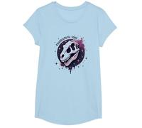 Art fossile de Dinosaure d'âme préhistorique pour Les Fans de paléontologie T-Shirt, Fille, Bleu Céleste, S