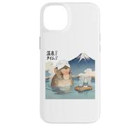 Art Fuji Singe des neiges Japonais Onsen Time Hot Spring Mount Coque pour iPhone 14 Plus