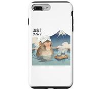 Art Fuji Singe des neiges Japonais Onsen Time Hot Spring Mount Coque pour iPhone 7 Plus/8 Plus