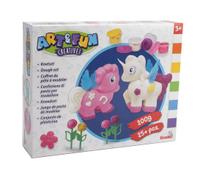 Simba Kit de pétrissage 106326016 Licorne - 4x50g argile, 2 accessoires, dès 3 ans