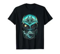 Art géant de la Lune Bio-luminescente Fantasy Ocean Ray T-Shirt