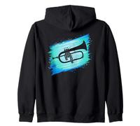 Art Génial pour Musicien de Jazz Flugelhorn Un Bugle Cool Sweat à Capuche