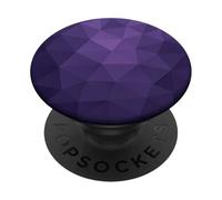 Art géométrique Violet Low Poly PopSockets PopGrip Adhésif