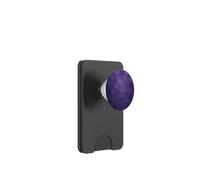 Art géométrique Violet Low Poly PopSockets PopWallet pour MagSafe