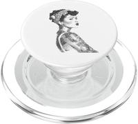 Art Glamour rétro pour Femme Pin-Up PopSockets PopGrip pour MagSafe
