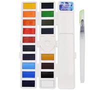 ART&GO Palette d'Aquarelle Nomade 18 couleurs + pinceau réservoir
