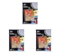 ART&GO - Pochette de Protection Rigide Transparente - Pour Ranger, Protéger et Exposer vos Documents de Collection, Illustrations et Dessins Originaux - PH Neutre - Format A3 (Lot de 3)