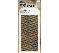 Art Gone Wild Tim Holtz Pochoir tissé, Transparente