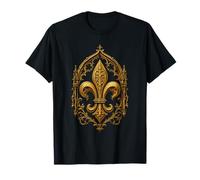 Art Gothique de la cathédrale française Fleur de Lis T-Shirt