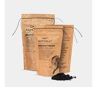 Art Graf Poudre de 250 g, graphite, gris, 250 g (lot de 1)