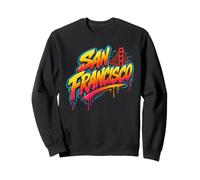 Art Graffiti du Pont du Golden Gate de San Francisco Sweatshirt