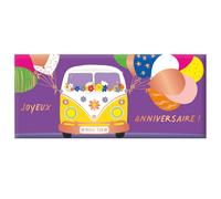 ART GRAFIK-Mini tablette chocolat lait « Joyeux Anniversaire » Art Grafik - 30 g