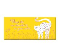 ART GRAFIK-Mini tablette chocolat lait « Pour toi un chocolat » Art Grafik - 30 g