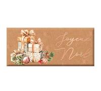 ART GRAFIK-Mini tablette de chocolat au lait « Joyeux Noël » Art Grafik