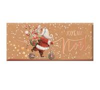 ART GRAFIK-Mini tablette de chocolat au lait « Joyeux Noël » Art Grafik