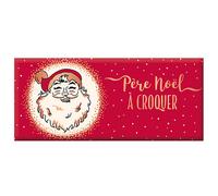 ART GRAFIK-Mini tablette de chocolat au lait « Père Noël » Art Grafik