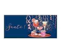 ART GRAFIK-Mini tablette de chocolat au lait « Santé » Art Grafik