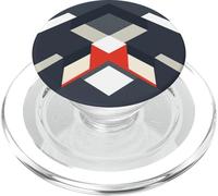 Art Graphique Abstrait géométrique Minimaliste Formes Modernes PopSockets PopGrip pour MagSafe