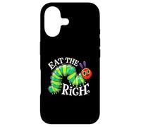Art Graphique Amusant Eat The Rich Caterpillar Worm Coque pour iPhone 17