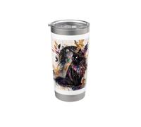 Art graphique Cat n° 02 Gobelet isotherme en acier inoxydable double paroi