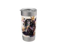 Art graphique Cat n° 02 Gobelet isotherme en acier inoxydable double paroi