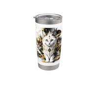 Art graphique Cat n° 05 Gobelet isotherme en acier inoxydable double paroi