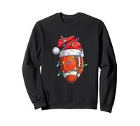 Art Graphique Festif du Jeu de Football des fêtes Sweatshirt