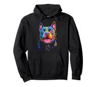 Art Graphique pour Animaux de Compagnie American Bully Dog American Bully Sweat à Capuche