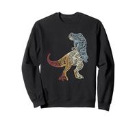 Art Graphique préhistorique T-Rex Dinosaure Homme Sweatshirt