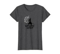 Art Guerrier Japonais Samouraï Spirit pour Homme T-Shirt, Femme, Chiné Foncé, 3XL