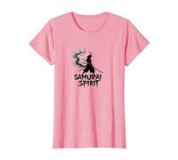 Art Guerrier Japonais Samouraï Spirit pour Homme T-Shirt, Femme, Rose, 3XL
