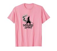 Art Guerrier Japonais Samouraï Spirit pour Homme T-Shirt, Homme, Rose, 3XL