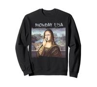 Art History Monday Lisa Museum Peinture Humour Artiste Design Sweatshirt
