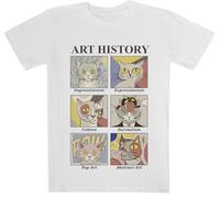 Art History T-Shirt Blanc À Manches Courtes Kids Tee