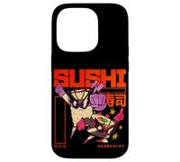 Art Humoristique pour Les Amoureux du Sushi Coque pour iPhone 14 Pro