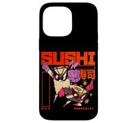 Art Humoristique pour Les Amoureux du Sushi Coque pour iPhone 14 Pro Max