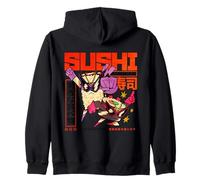 Art Humoristique pour Les Amoureux du Sushi Sweat à Capuche