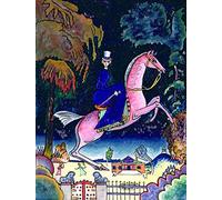 Art imprime image Toile Decoration Murale Peinture célèbre Amazones aux lions par wassily kandinsky pour Salon 60x90cm