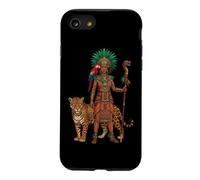 Art indigène Mexicain Guerrier aztèque Jaguar Maya Coque pour iPhone SE (2020) / 7/8