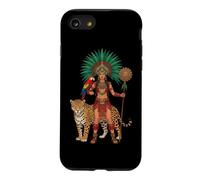 Art indigène Mexicain Guerrier aztèque Jaguar Maya Coque pour iPhone SE (2020) / 7/8