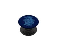 Art inspiré du Requin tiki PopSockets PopGrip Adhésif