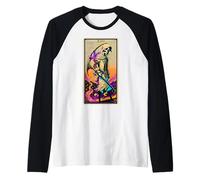 Art inspiré du Tarot La Mort (Death) Manche Raglan