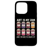 Art is My Jam and I'm Here to Create It Salle De oque pour iPhone 15 Pro Max