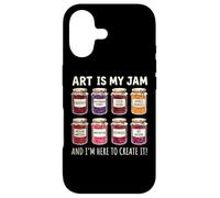 Art is My Jam and I'm Here to Create It Salle De oque pour iPhone 17