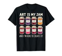 Art is My Jam and I'm Here to Create It Salle De Classe T-Shirt