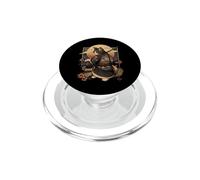 Art Japonais Chat Ninja Ukiyo-e Anime Style Samouraï Chat PopSockets PopGrip pour MagSafe