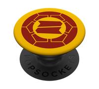 Art Japonais Hattori Kamon Mon Red Art PopSockets PopGrip Adhésif